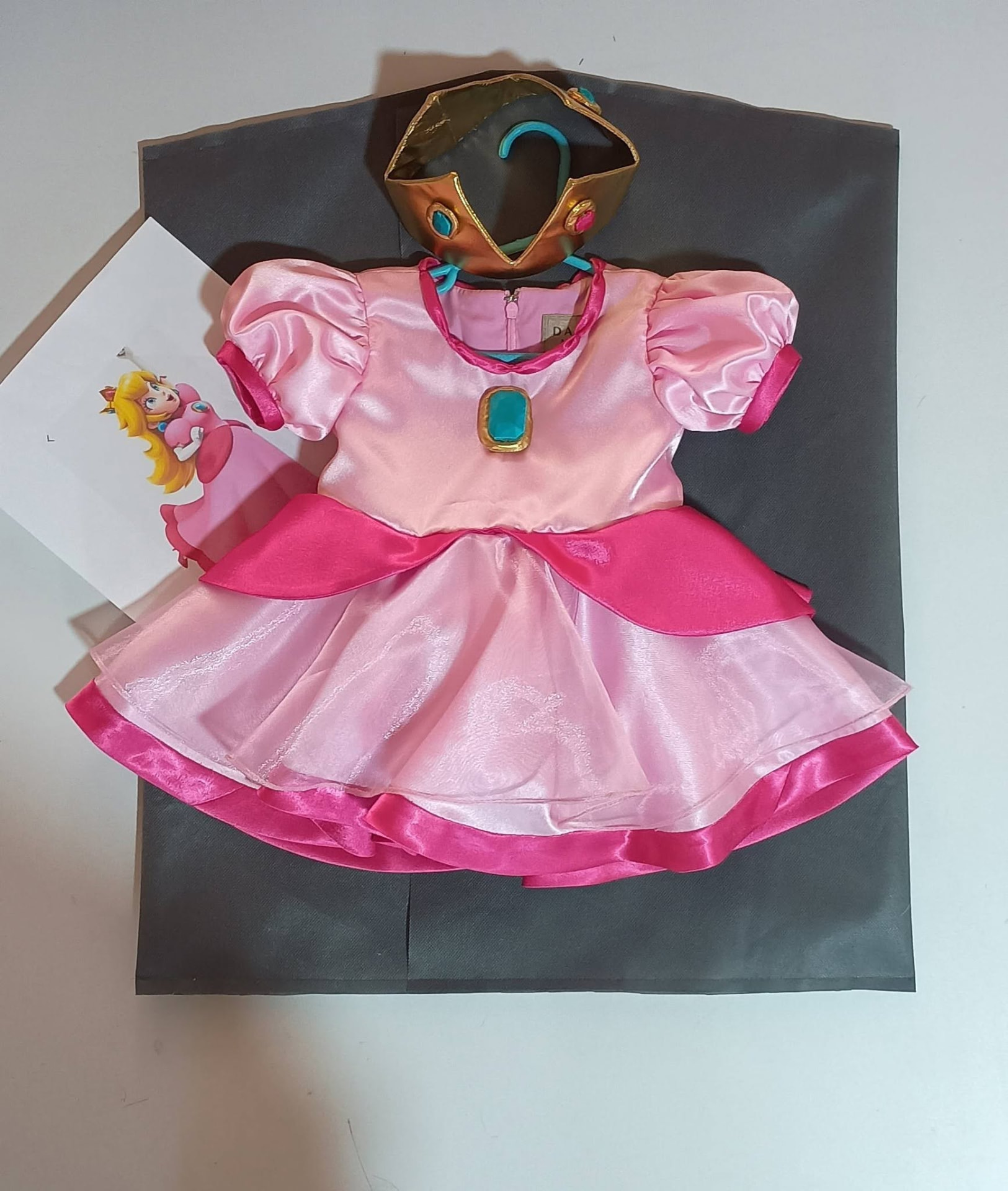 Disfraz infantil de princesa rosa